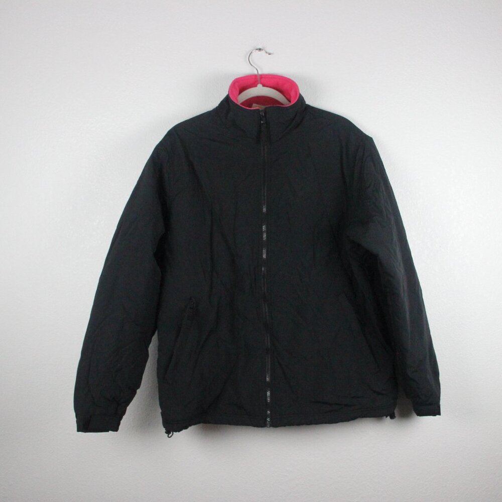 10,000 Ft Above Sea Level, Rain Jacket, Women's L, Black